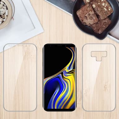 Samsung Galaxy NOTE 9 Suojakuori Cover (Läpinäkyvä)