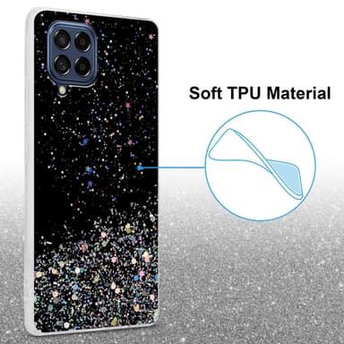 Samsung Galaxy M53 5G Suojakuori Kotelo (Musta)