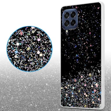 Samsung Galaxy M53 5G Suojakuori Kotelo (Musta)