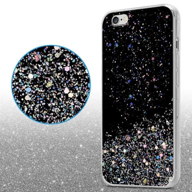 iPhone 6 PLUS / 6S PLUS Suojakuori Kotelo (Musta)