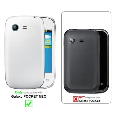 Samsung Galaxy POCKET NEO Suojakuori Lompakkokotelo