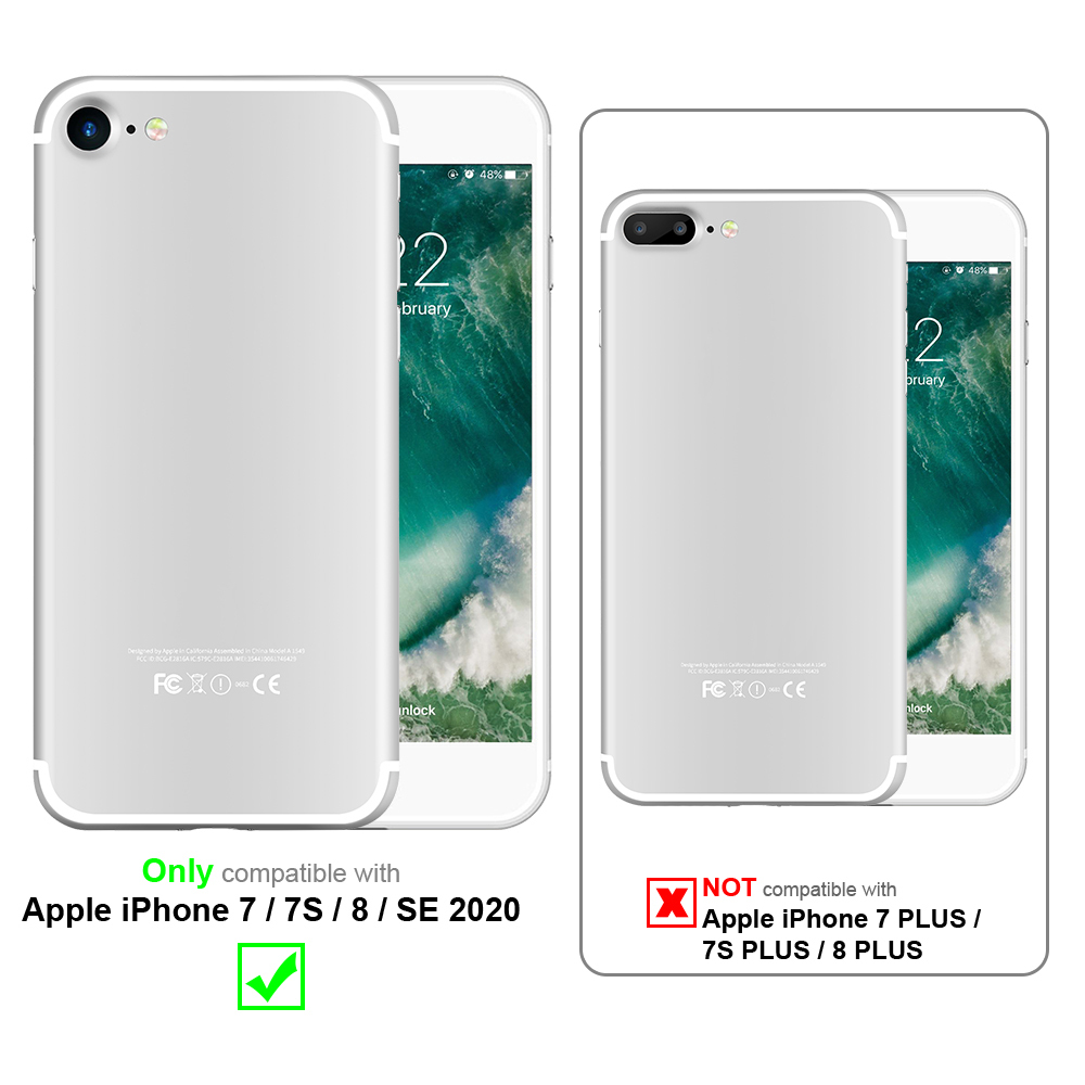 iPhone 7 / 7S / 8 / SE 2020 Suojakuori Kotelo (kulta)