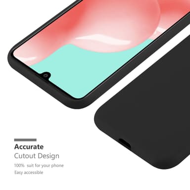 Suojakuori Samsung Galaxy A41 Kotelo (Musta)