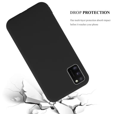 Suojakuori Samsung Galaxy A41 Kotelo (Musta)