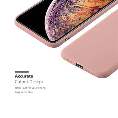 Suojakuori iPhone XS MAX Kotelo (Vaaleanpunainen)