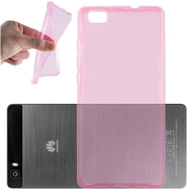 Huawei P8 LITE 2015 Suojakuori Kotelo (Vaaleanpunainen)