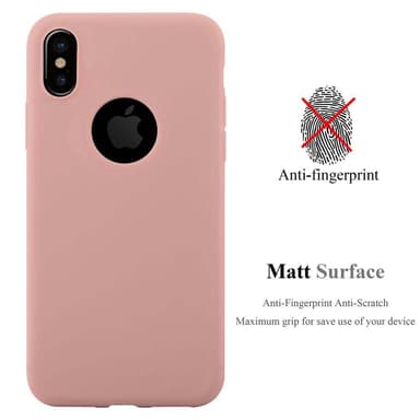 Suojakuori iPhone XS MAX Kotelo (Vaaleanpunainen)