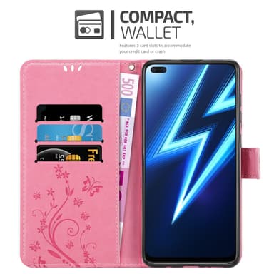 Realme 6 PRO Suojakuori Lompakkokotelo