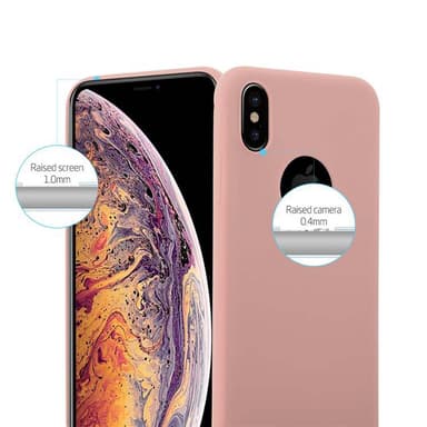 Suojakuori iPhone XS MAX Kotelo (Vaaleanpunainen)
