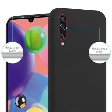Suojakuori Samsung Galaxy A70 / A70s Kotelo (Musta)