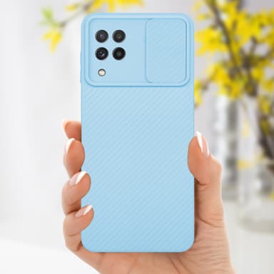 Samsung Galaxy A22 4G Suojakuori Kotelo (Sininen)