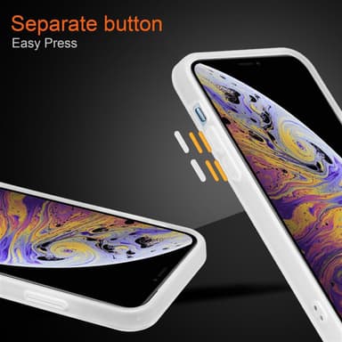 iPhone XS MAX Suojakuori Kotelo (Läpinäkyvä)