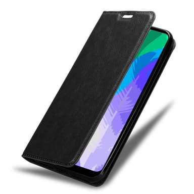 Huawei Y6P Suojakuori Lompakkokotelo (Musta)