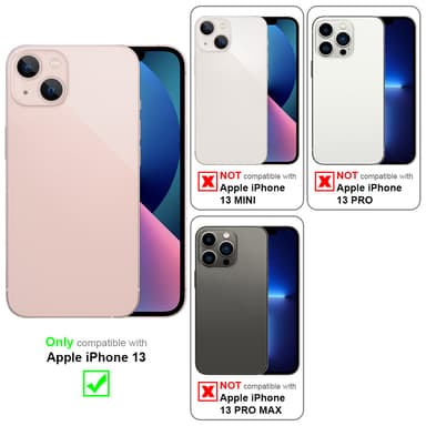 iPhone 13 Suojakuori Kotelo (Valkoinen)