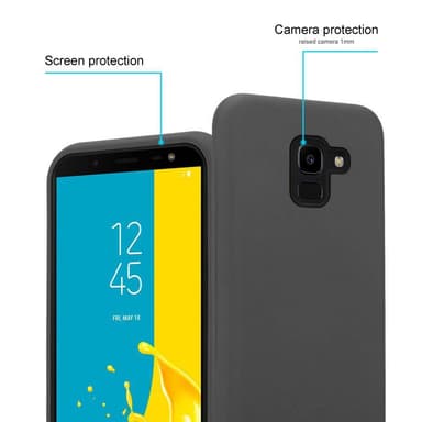 Samsung Galaxy J6 2018 Suojakuori Kotelo (harmaa)