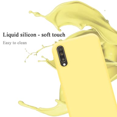 Samsung Galaxy A70 / A70s Suojakuori Kotelo (Keltainen)