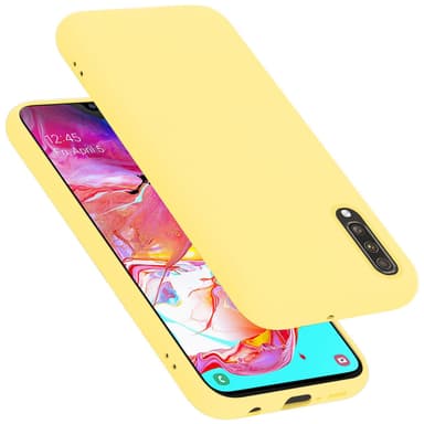 Samsung Galaxy A70 / A70s Suojakuori Kotelo (Keltainen)