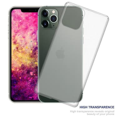 iPhone 12 / 12 PRO Suojakuori Kotelo (Läpinäkyvä)