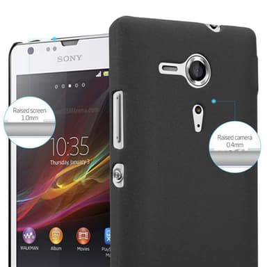 Sony Xperia SP Suojakuori Kotelo Case (Musta)