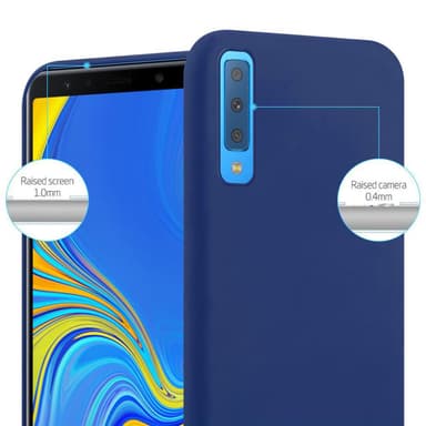 Suojakuori Samsung Galaxy A7 2018 Kotelo (Sininen)