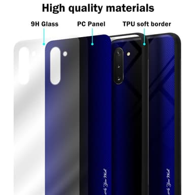 Samsung Galaxy NOTE 10 Suojakuori Kotelo (Violetti)