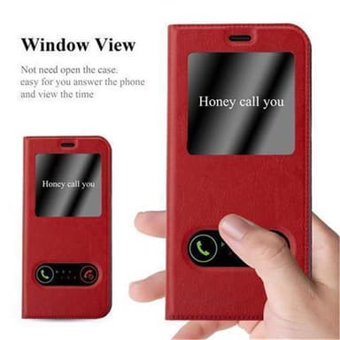 Lompakkokotelo Samsung Galaxy S8 Case (Punainen)