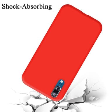 Huawei P20 Suojakuori Kotelo Case (Punainen)
