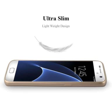 Samsung Galaxy S7 Suojakuori Kotelo (Vaaleanpunainen)