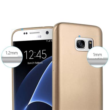 Samsung Galaxy S7 Suojakuori Kotelo (Vaaleanpunainen)