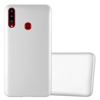 Samsung Galaxy A20s Suojakuori Kotelo (Hopea)