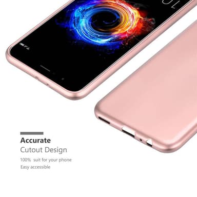 Honor 8 PRO Suojakuori Kotelo (Vaaleanpunainen)