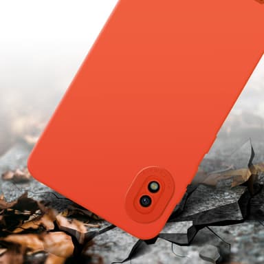 Samsung Galaxy A10 Suojakuori Kotelo (Oranssi)