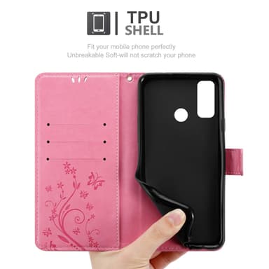 Huawei P SMART 2020 Suojakuori Lompakkokotelo