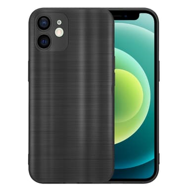 Suojakuori iPhone 12 MINI Kotelo (Musta)