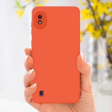 Samsung Galaxy A10 Suojakuori Kotelo (Oranssi)