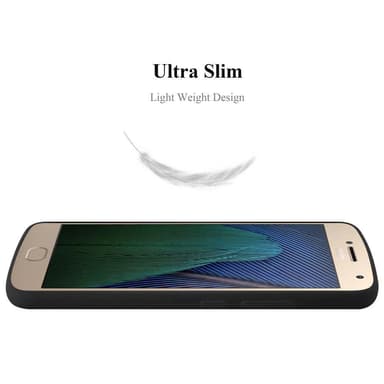 Suojakuori Motorola MOTO G5 PLUS Kotelo (Musta)
