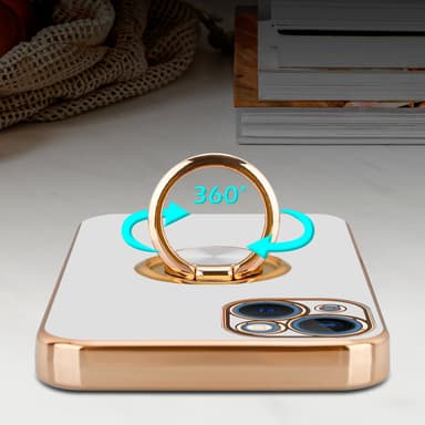 iPhone 14 PLUS Suojakuori Kotelo (Valkoinen)