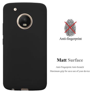 Suojakuori Motorola MOTO G5 PLUS Kotelo (Musta)