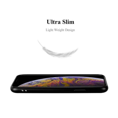 iPhone XS MAX Suojakuori Kotelo (Musta)