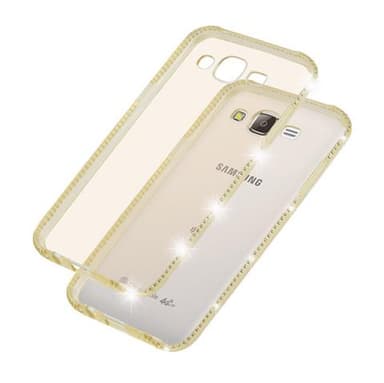 Samsung Galaxy J5 2015 Suojakuori Kotelo (Keltainen)