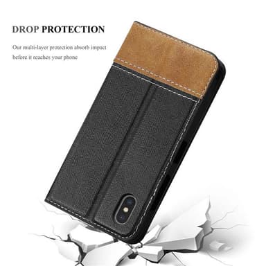 iPhone XS MAX Suojakuori Case (Musta)