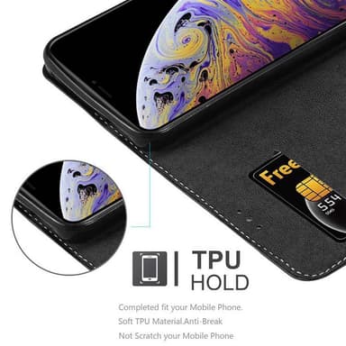 iPhone XS MAX Suojakuori Case (Musta)