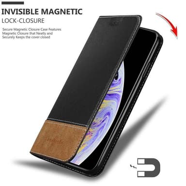 iPhone XS MAX Suojakuori Case (Musta)