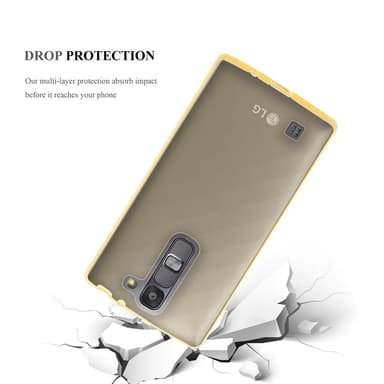 LG G4C / G4 MINI / MAGNA Suojakuori Kotelo (kulta)