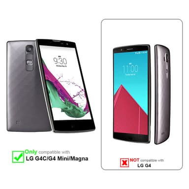 LG G4C / G4 MINI / MAGNA Suojakuori Kotelo (kulta)