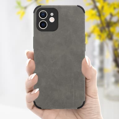 iPhone 12 Suojakuori Case Kotelo (harmaa)