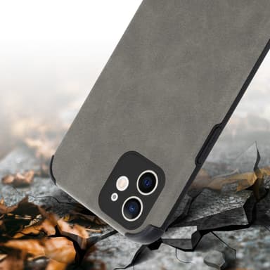 iPhone 12 Suojakuori Case Kotelo (harmaa)