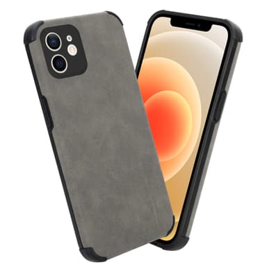 iPhone 12 Suojakuori Case Kotelo (harmaa)
