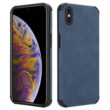 iPhone X / XS Suojakuori Case Kotelo (Sininen)