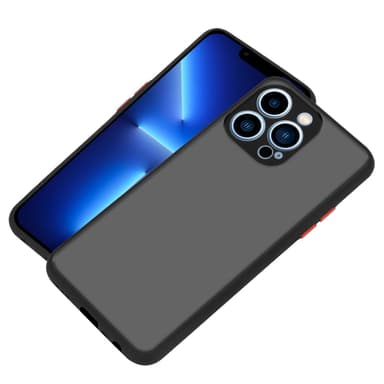 iPhone 13 PRO MAX Suojakuori Kotelo (Musta)